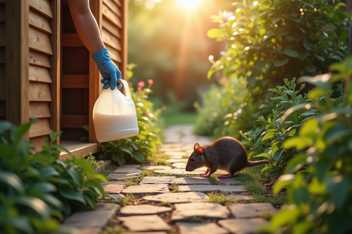 rats jardin